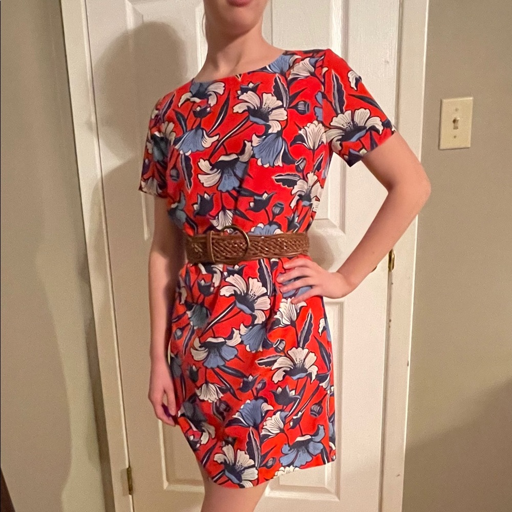 NWOT Topshop Floral dress, size 2 ♥️🍒🦩